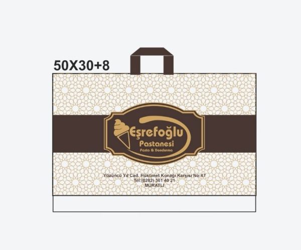 50x30 Tatlı Pasta Poşeti